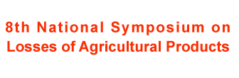 9th National Symposium on Losses of Agricultural Products